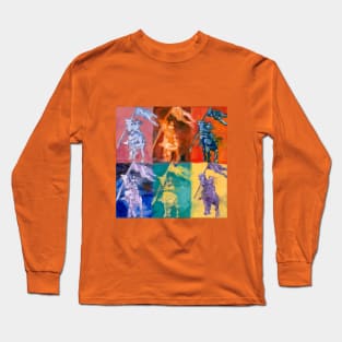 Joan of Arc Quilt Long Sleeve T-Shirt